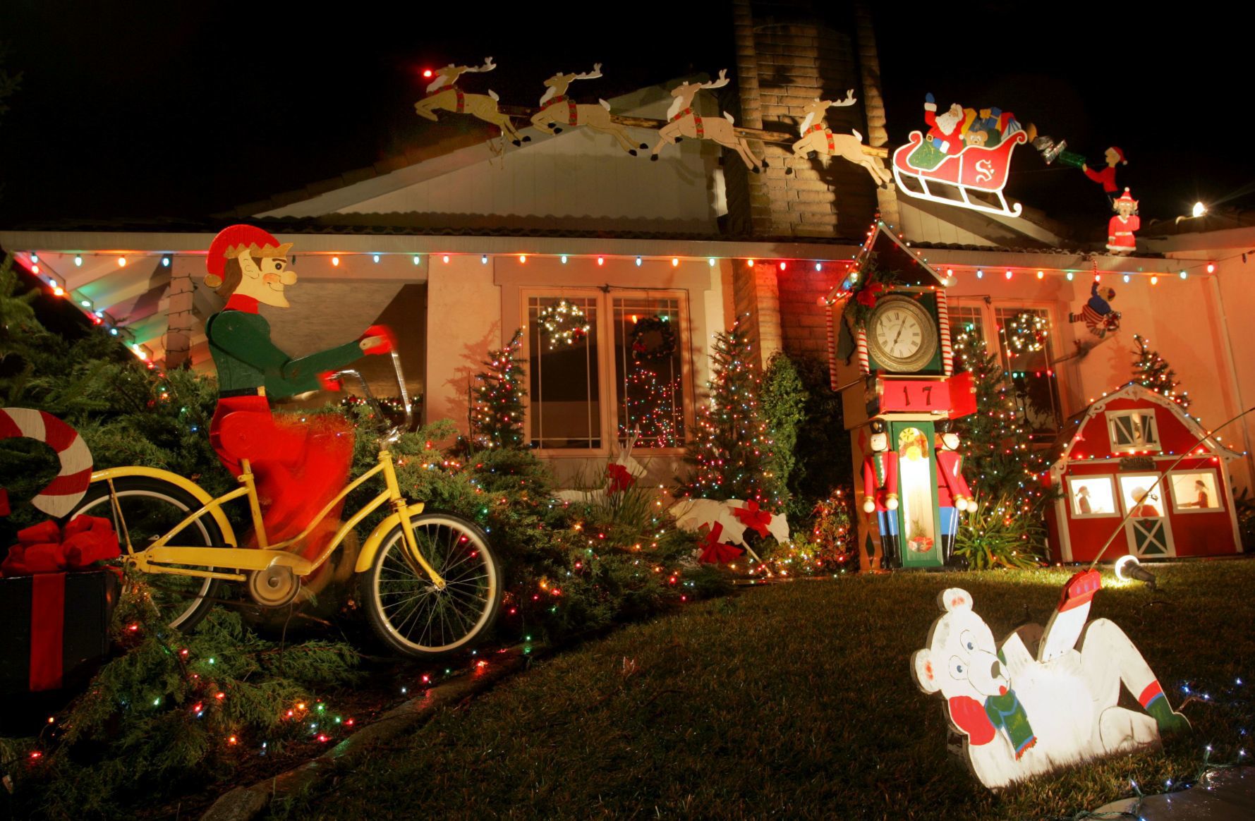 Napa Christmas lights